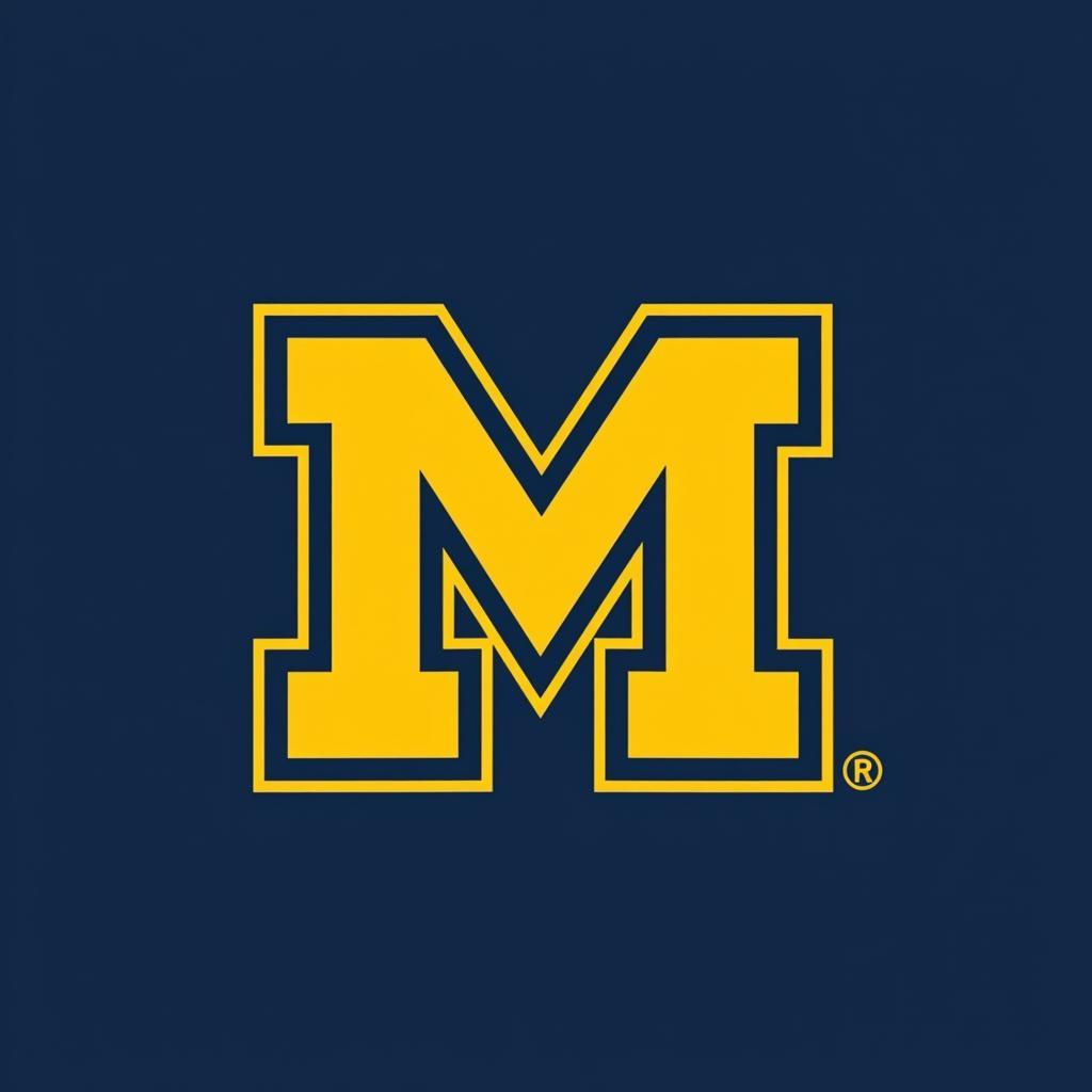 Michigan Wolverines logo SVG file