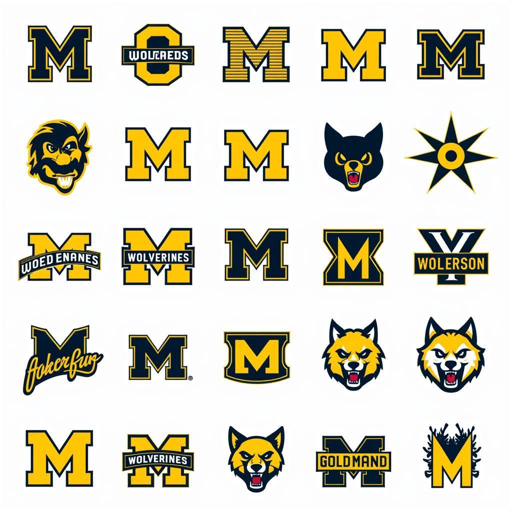 Michigan Wolverines SVG bundle