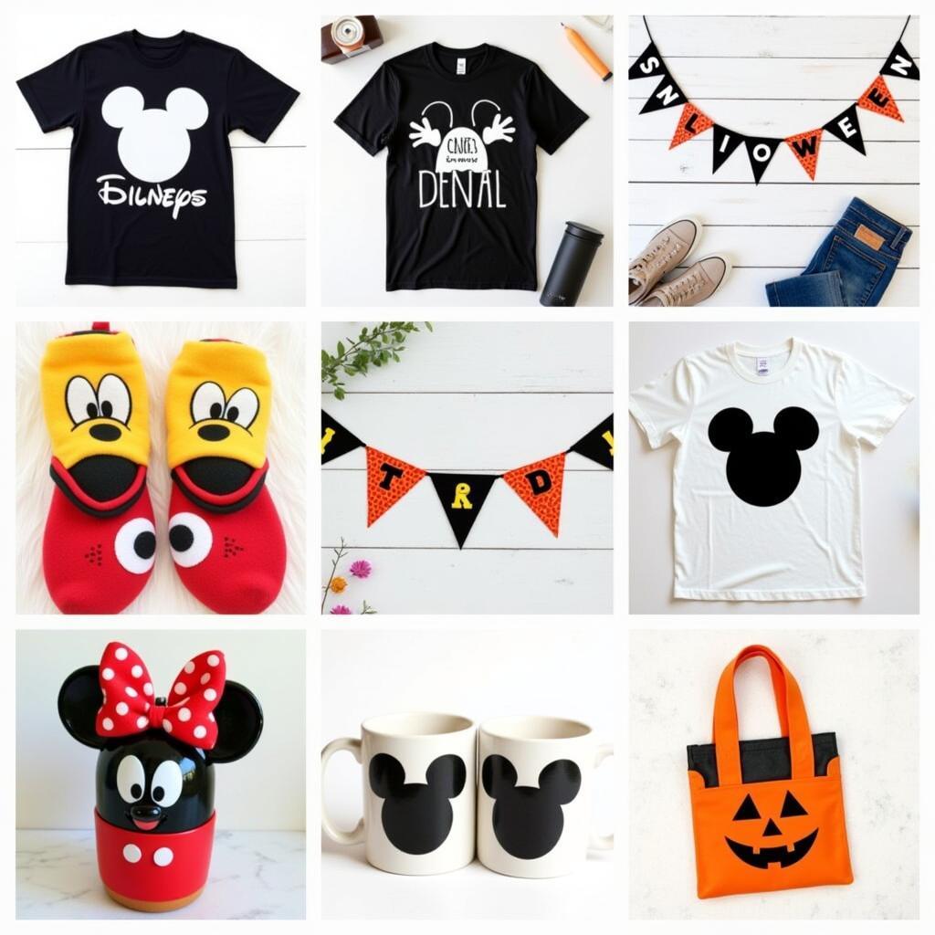 Mickey Ghost SVG Halloween Crafts