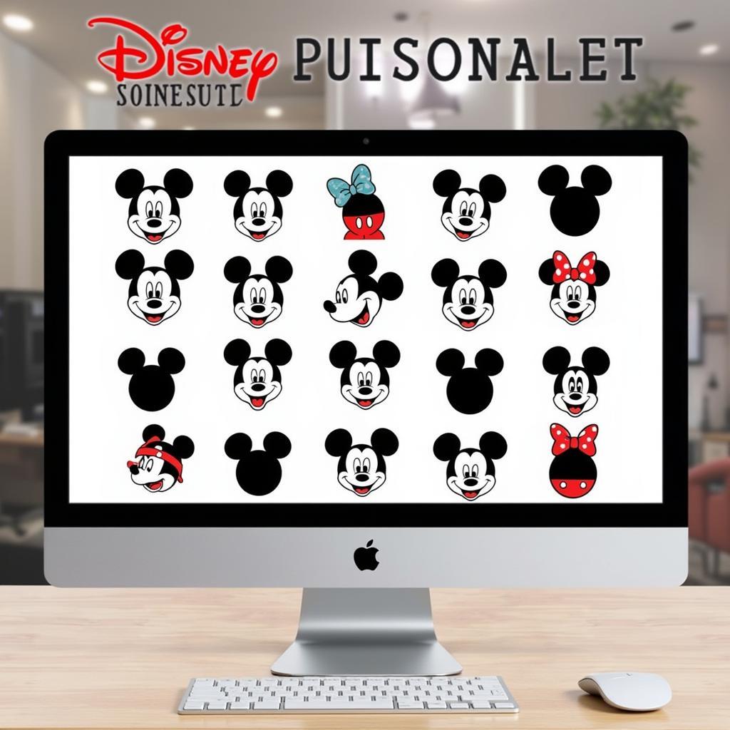 Collection of Mickey Mouse SVG Cut Files