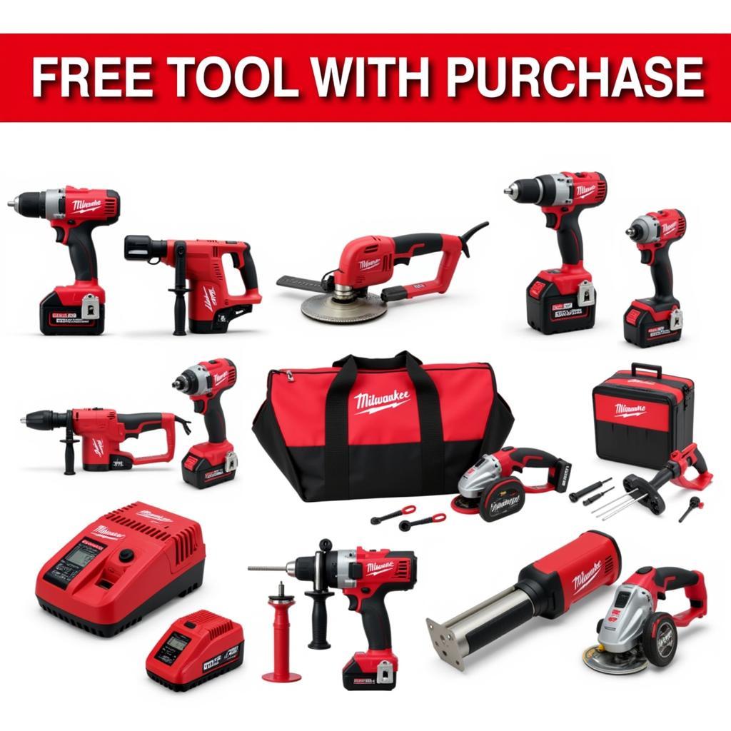 Milwaukee M18 Free Tool Promotion Banner