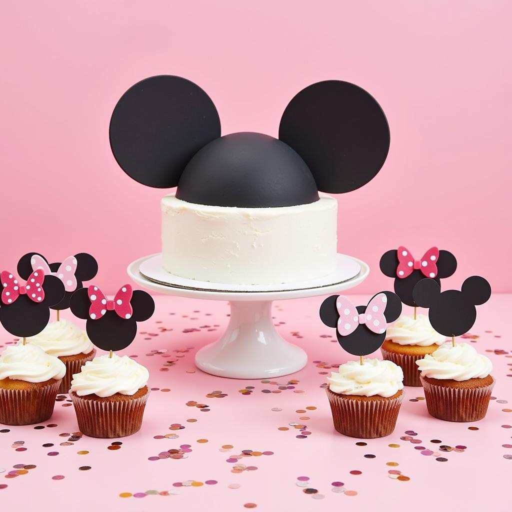 Minnie Mouse SVG Party Decorations 