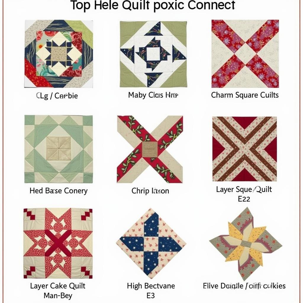 Moda Quilt Pattern Styles