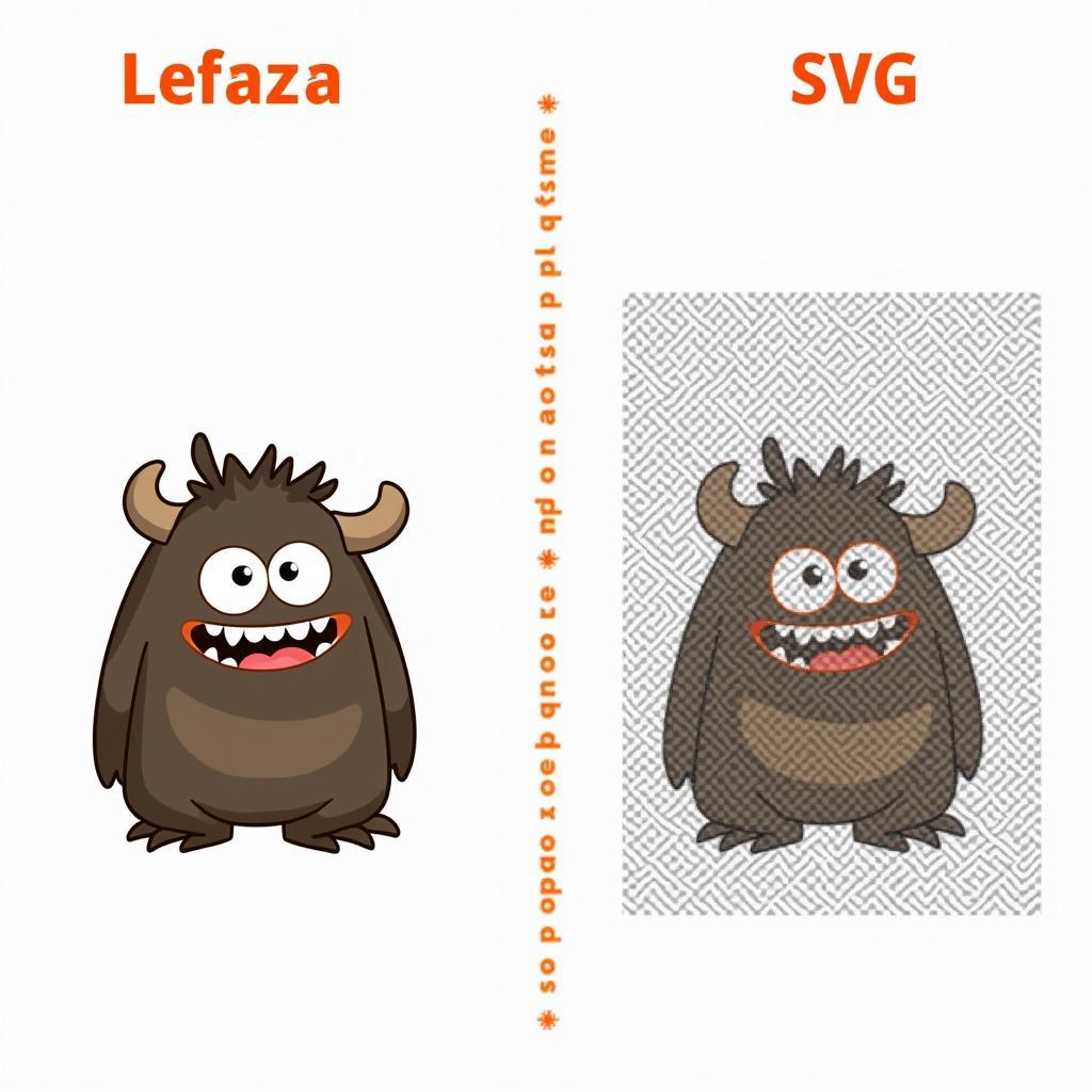 Scalability of Monster SVG