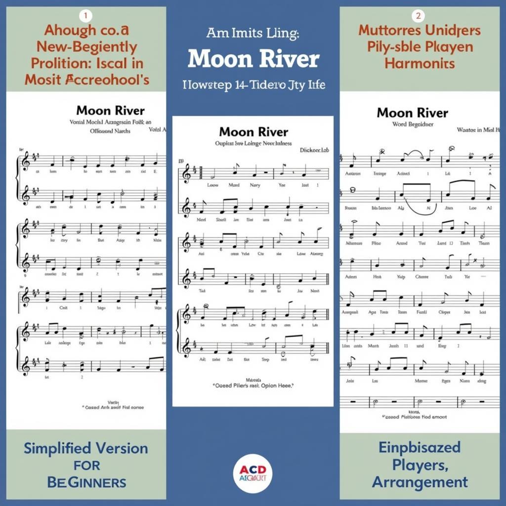 Moon River Sheet Music for Different Levels