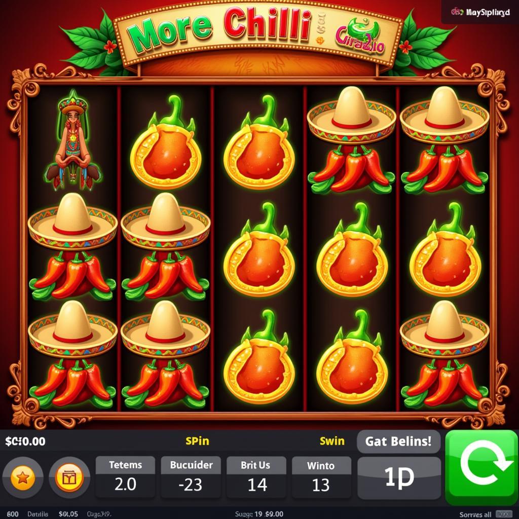 More Chilli Pokies Screenshot