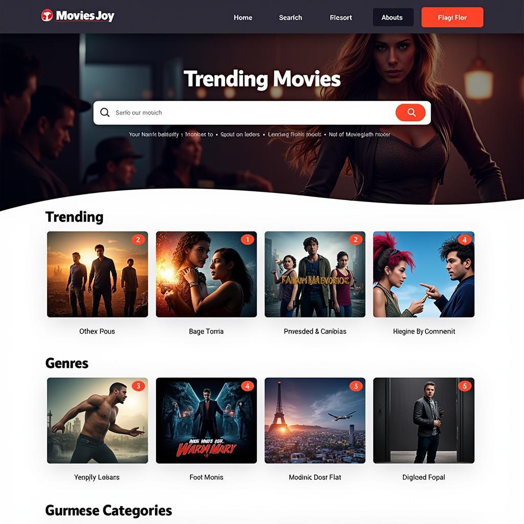 MoviesJoy Website Screenshot