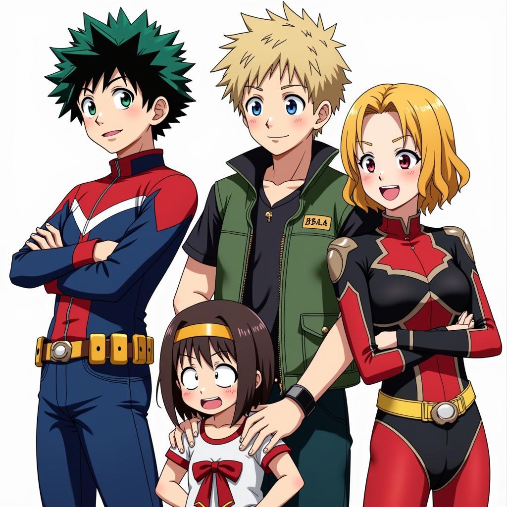 My Hero Academia Main Characters