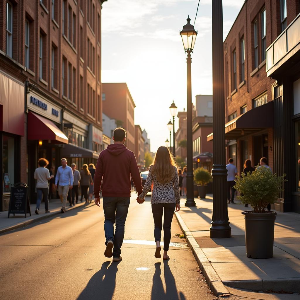 Family Exploring Nashville