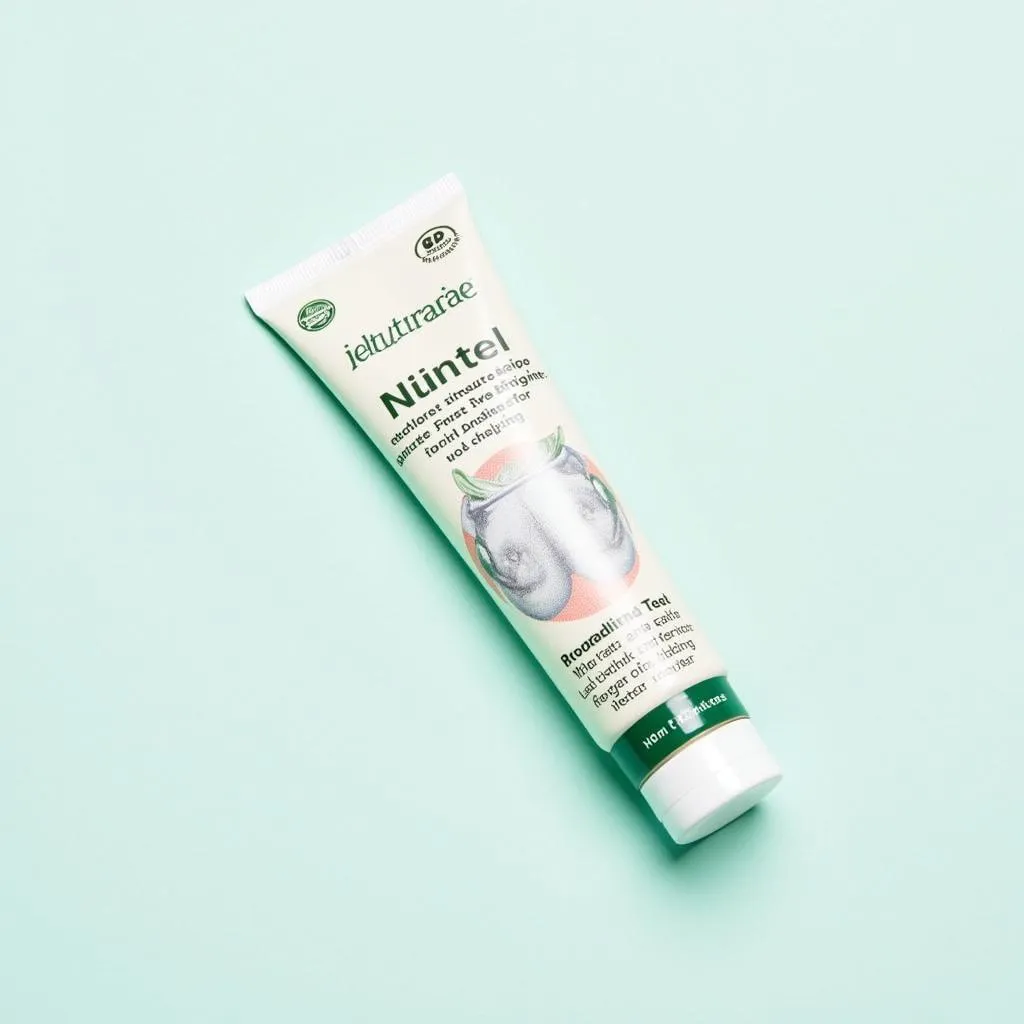 Natural Fluoride-Free Toothpaste with Whitening Properties