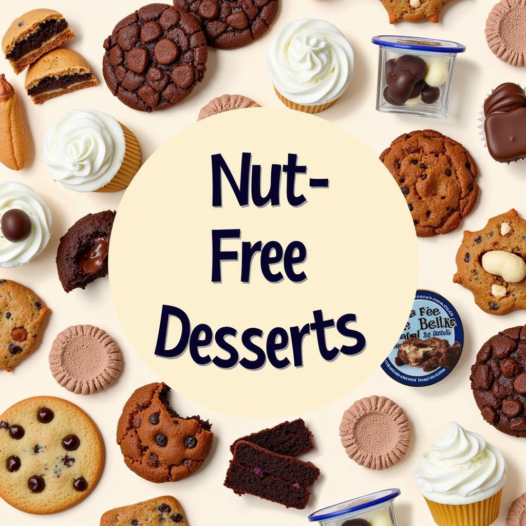 Assortment of Nut-Free Desserts