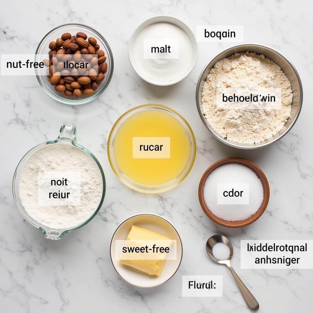 Nut-Free Gluten-Free Baking Ingredients