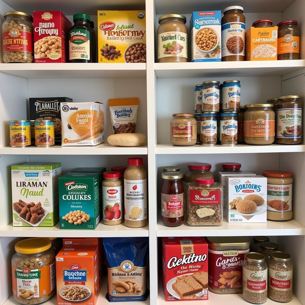 Stocked Nut-Free Gluten-Free Pantry