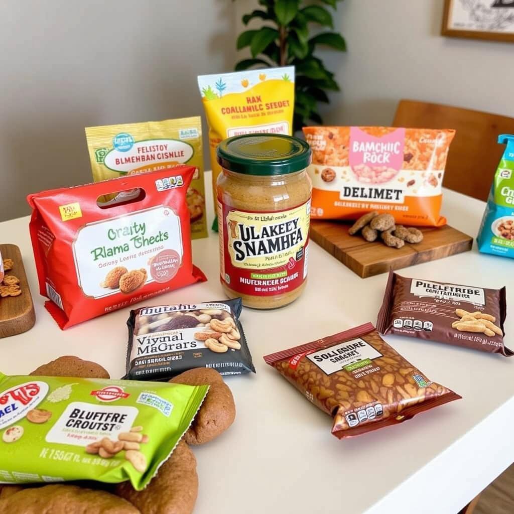 Selection of Nut-Free Gluten-Free Snacks