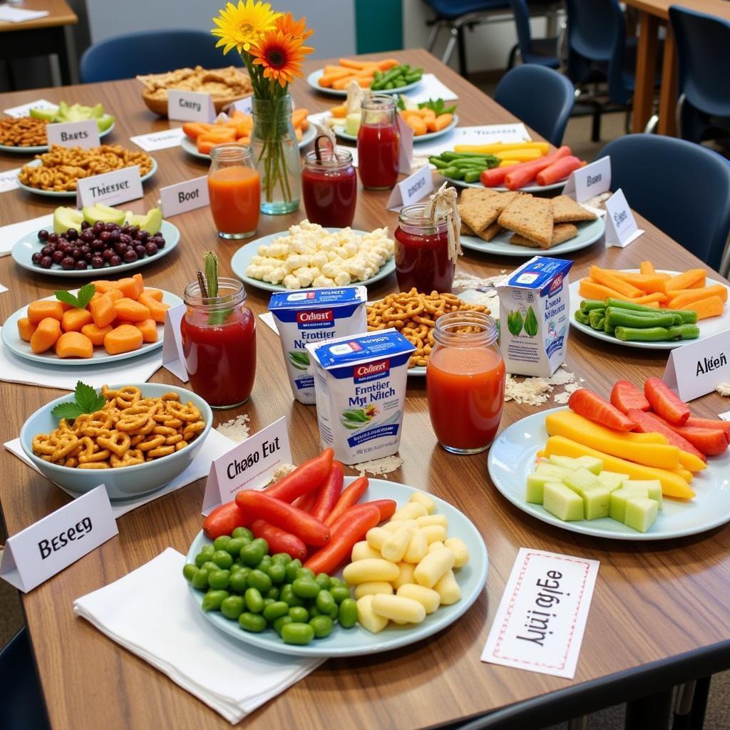 Nut-Free Snack Options for a Classroom