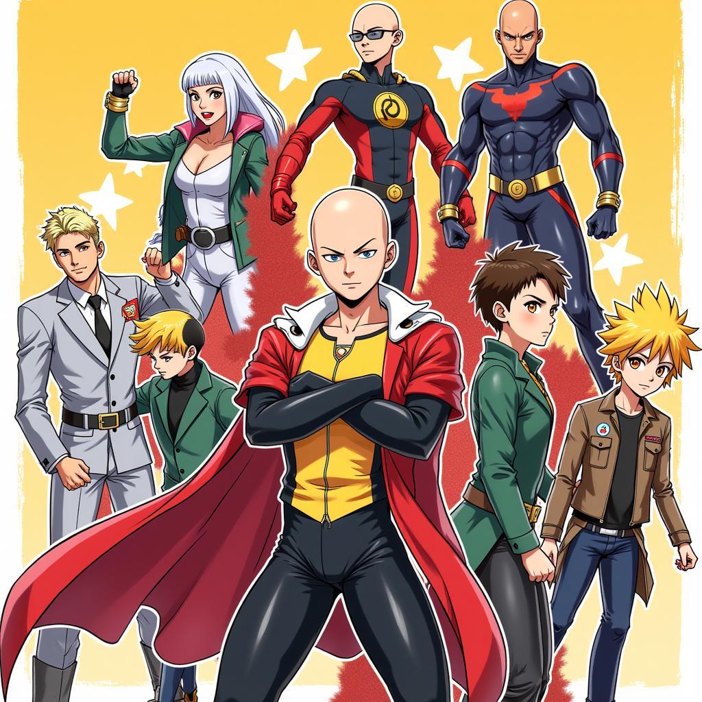 One Punch Man Main Characters