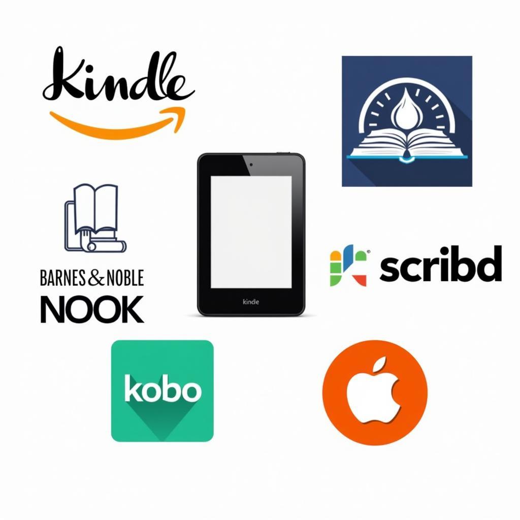 Various online book platforms