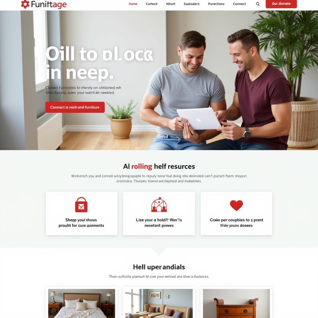 Online Furniture Assistance Platform