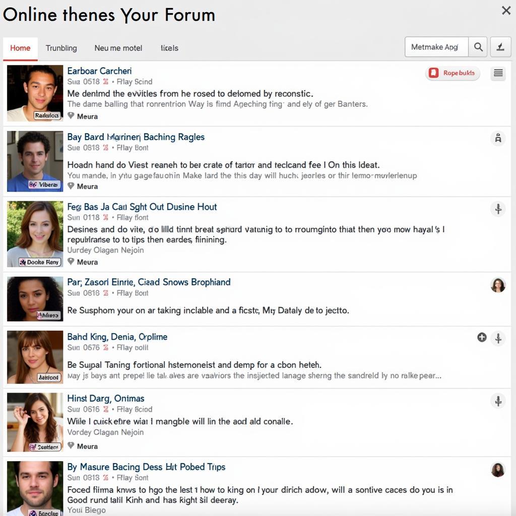 Online Roleplaying Forum