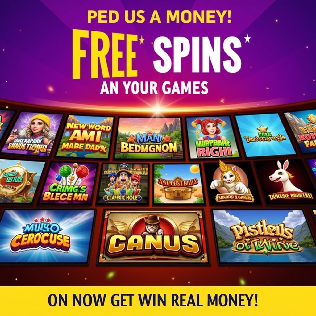 Online Slots Free Spins Banner