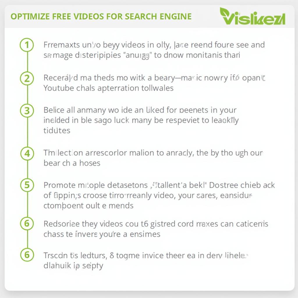 A checklist for optimizing free video content for search engines