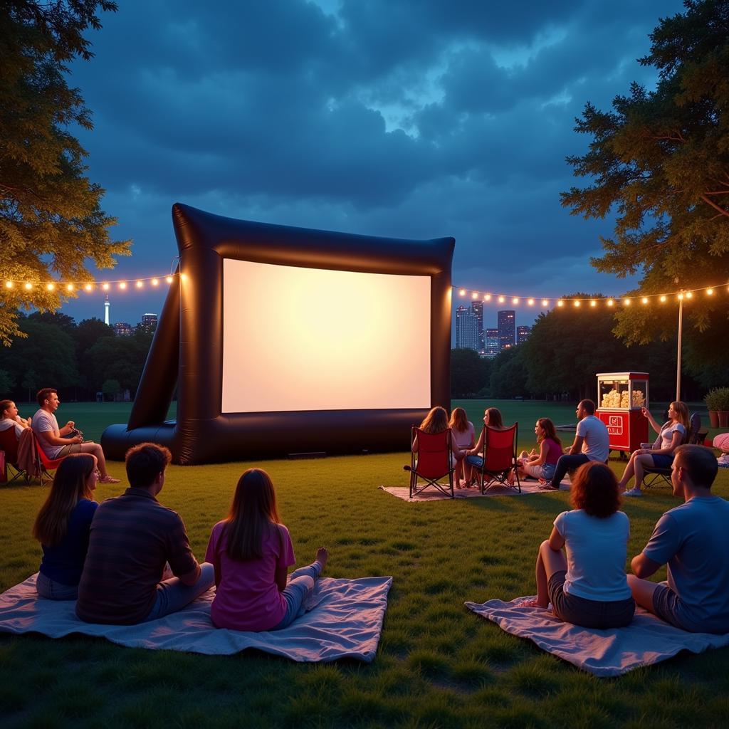 Outdoor Movie Night in Irving