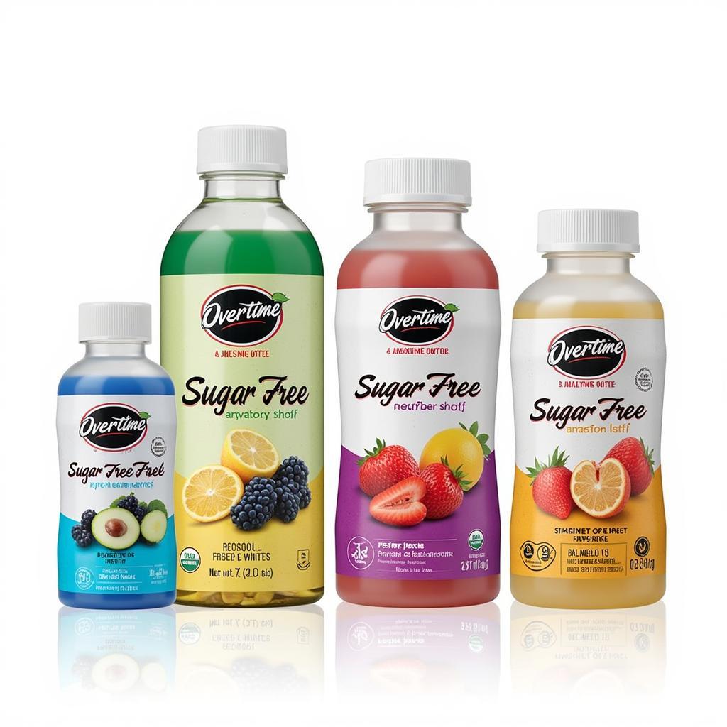 Overtime Sugar Free Shotz Product Line