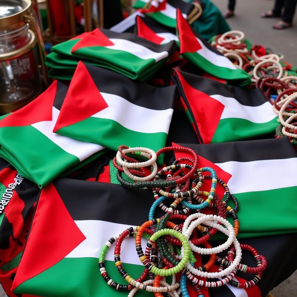 Palestinian flag merchandise