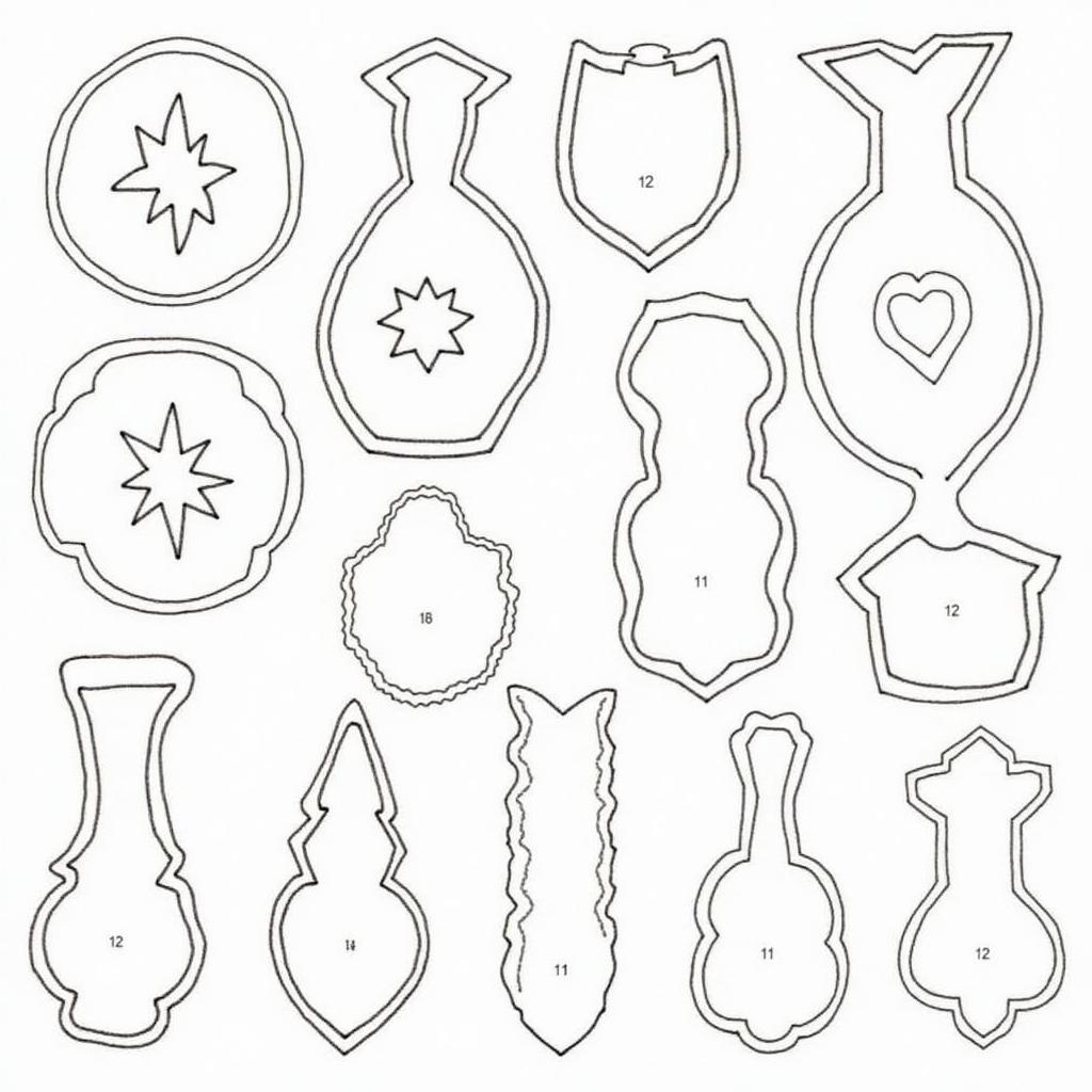 Free Paper Bead Template Variety