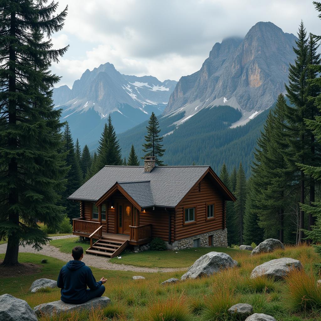 Peaceful mountain retreat for pastors