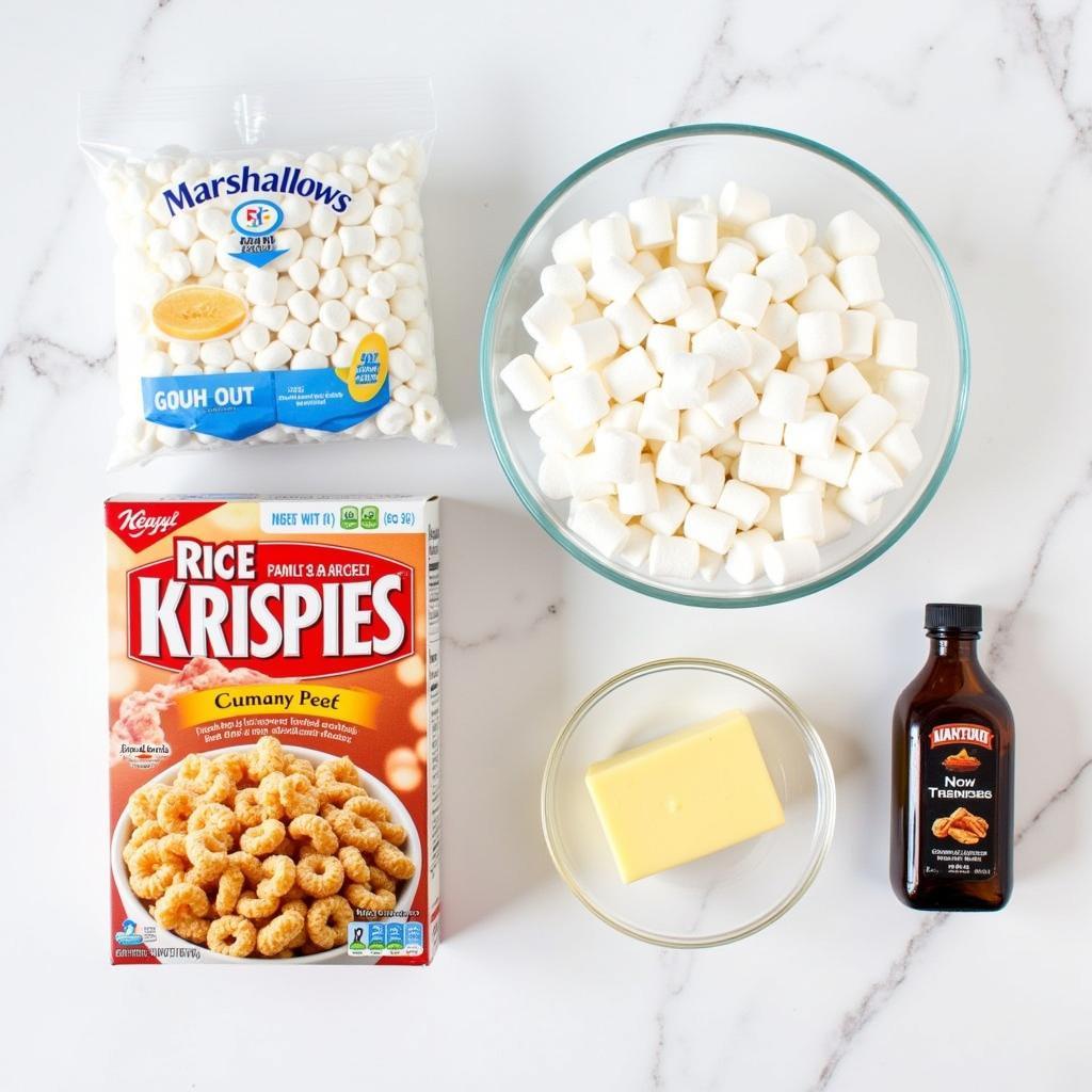 Peanut-Free Rice Crispy Treats Ingredients