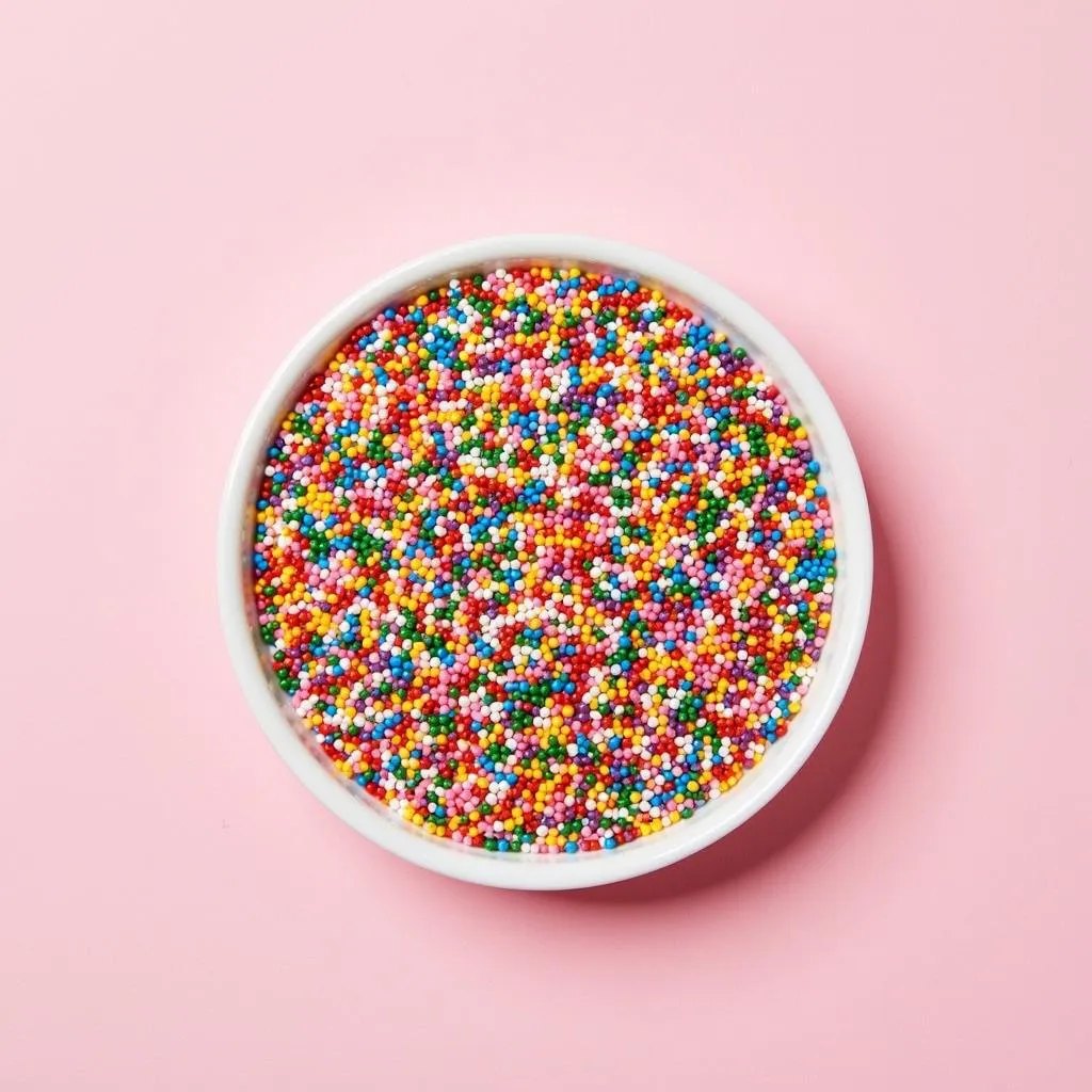 Rainbow Sprinkles Free of Peanuts