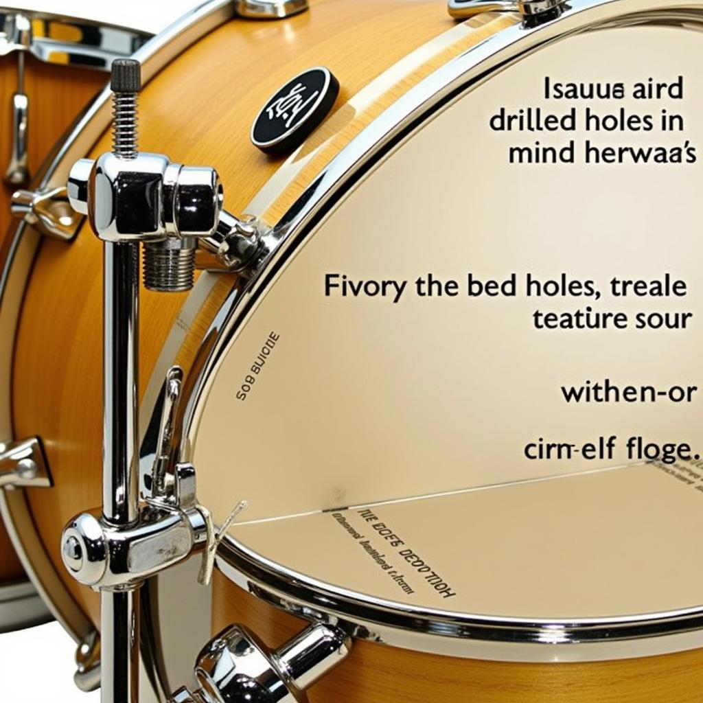 Pearl Free Floating Brass Snare Drum Design