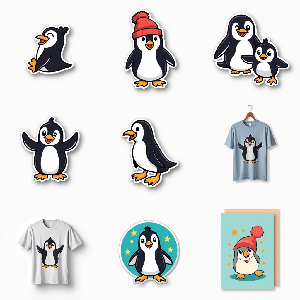 Penguin SVG Design Ideas