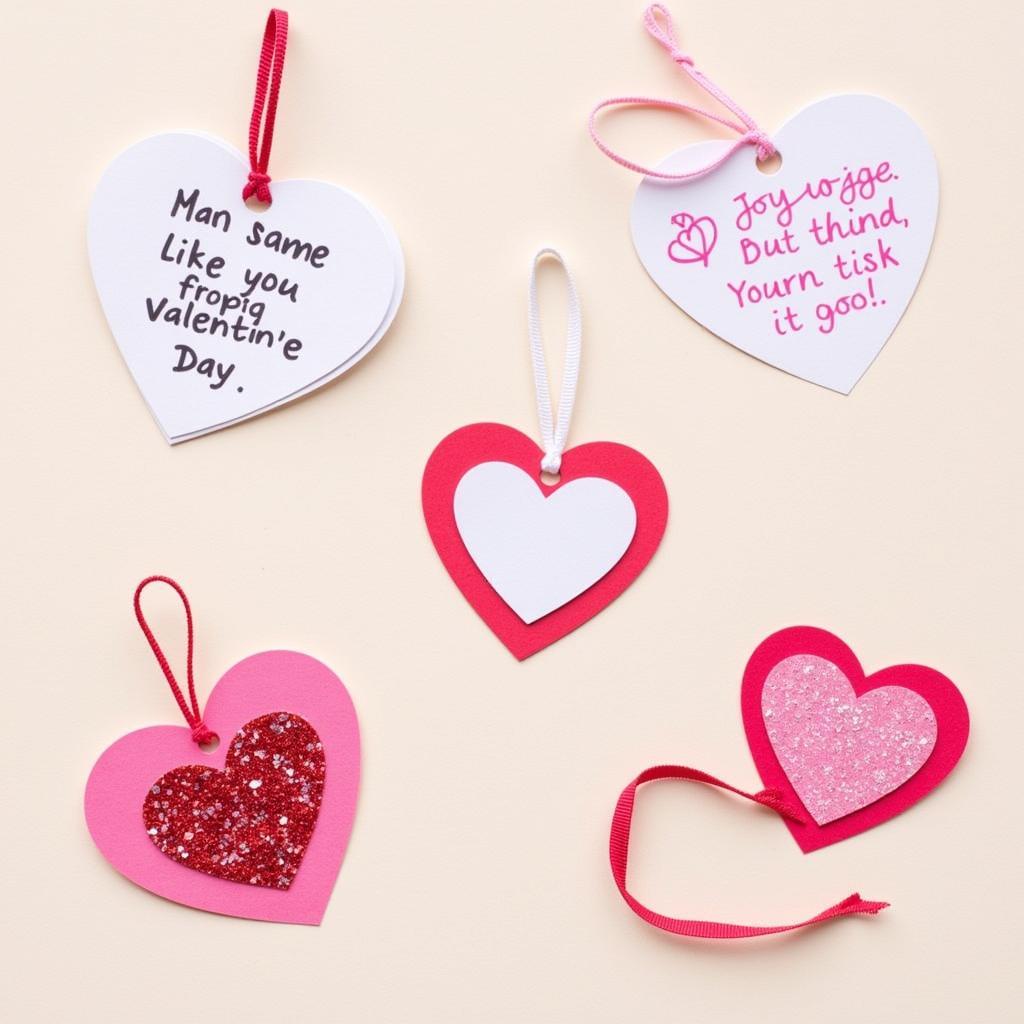 Personalized Valentine's Day Tags