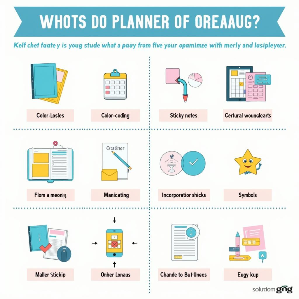 Planner Organization Tips