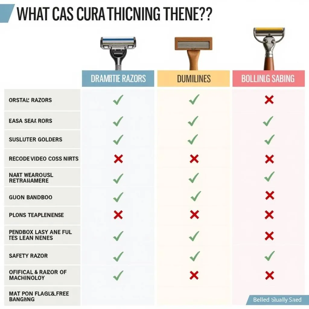 Plastic-free razor options comparison