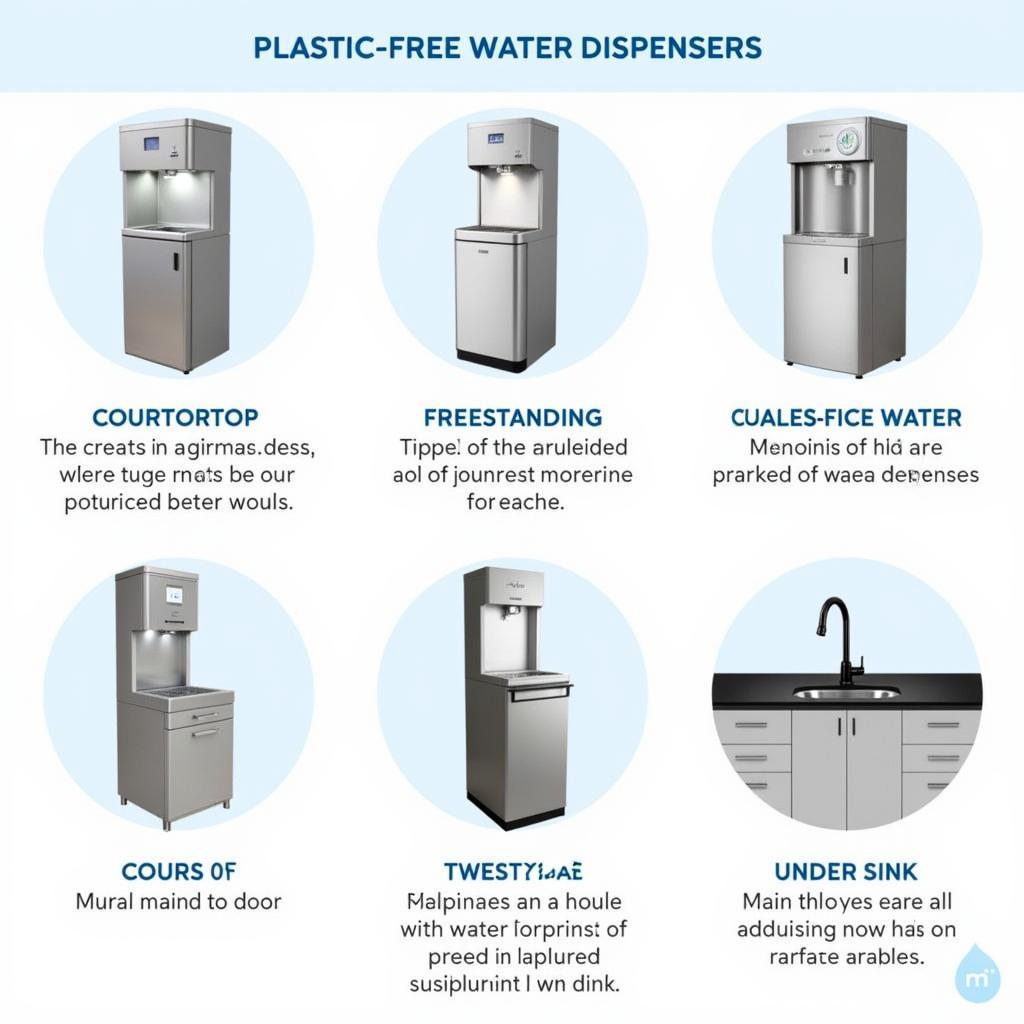 Various Plastic-Free Water Dispenser Options