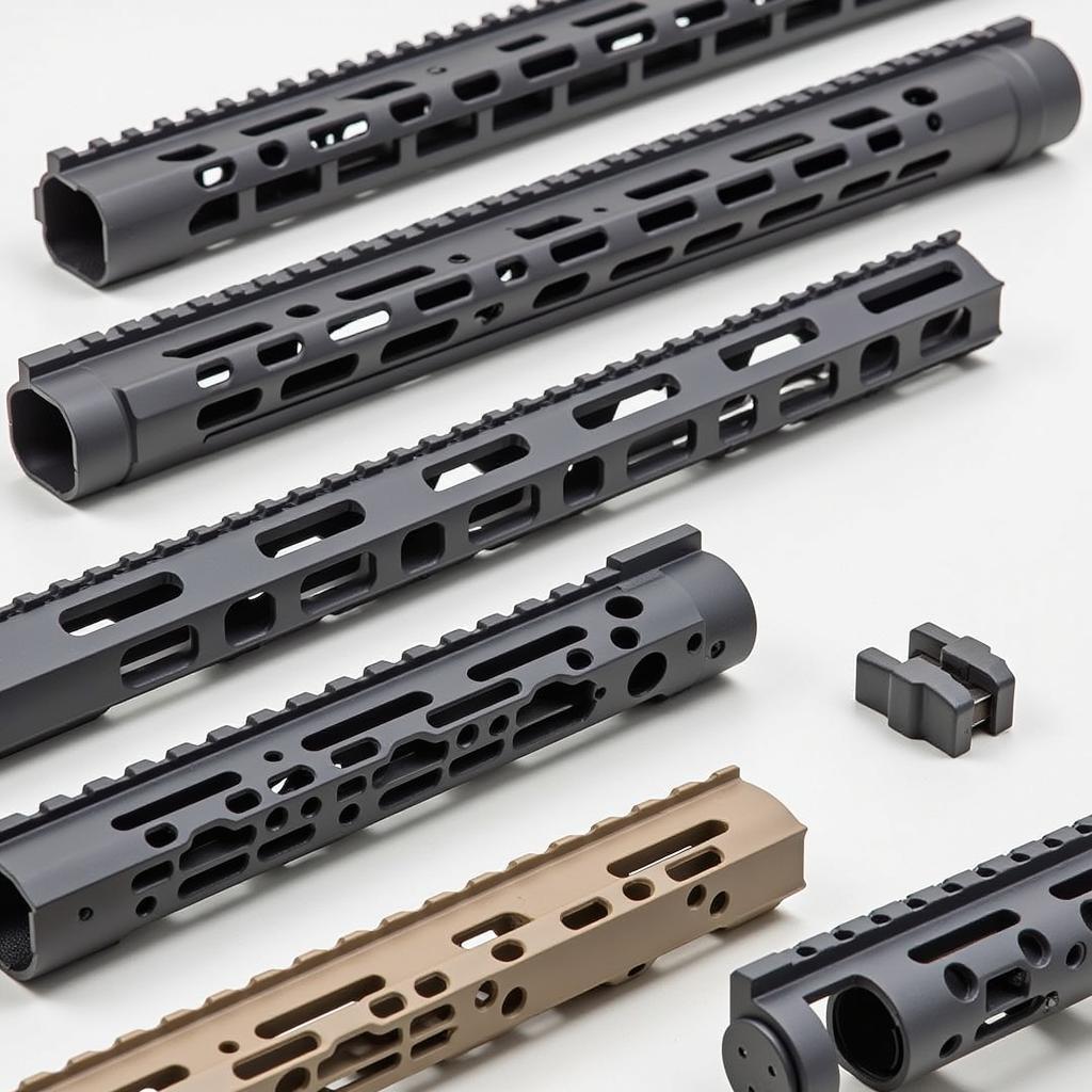 Various Polymer Handguard Styles