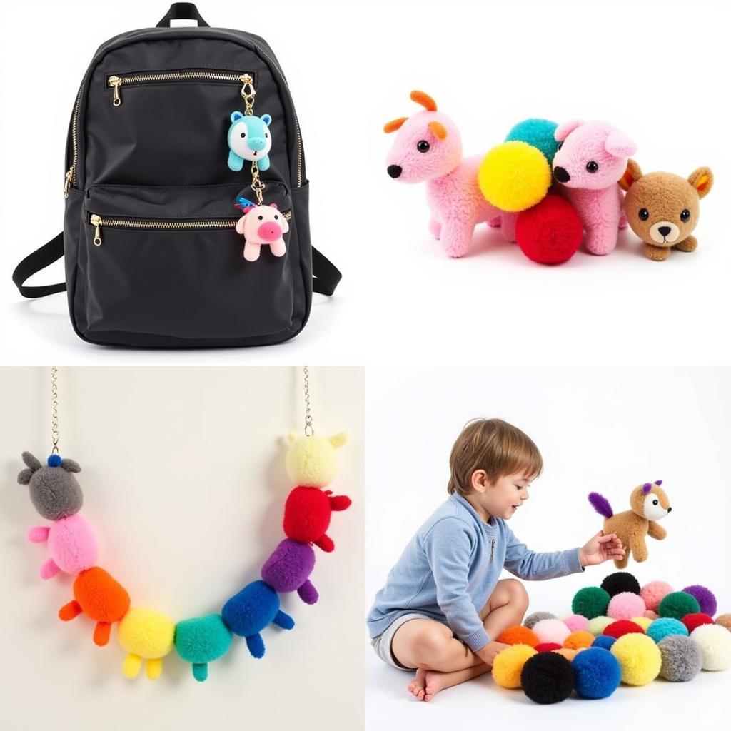 Creative Uses for Pom Pom Animals