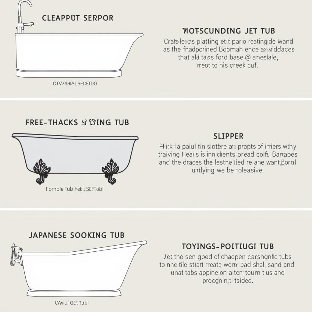 Popular Styles of Free Standing Jet Tubs