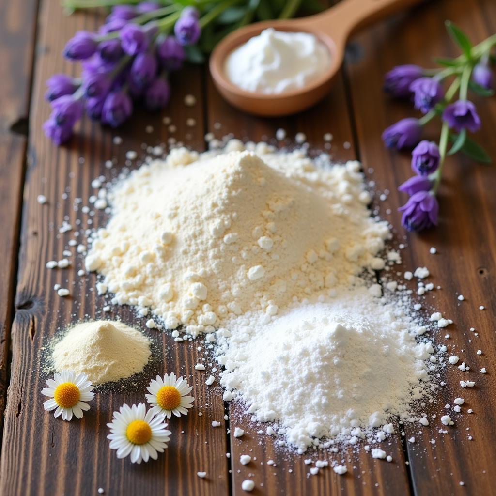 Natural Ingredients for Powder Fresh Deodorant