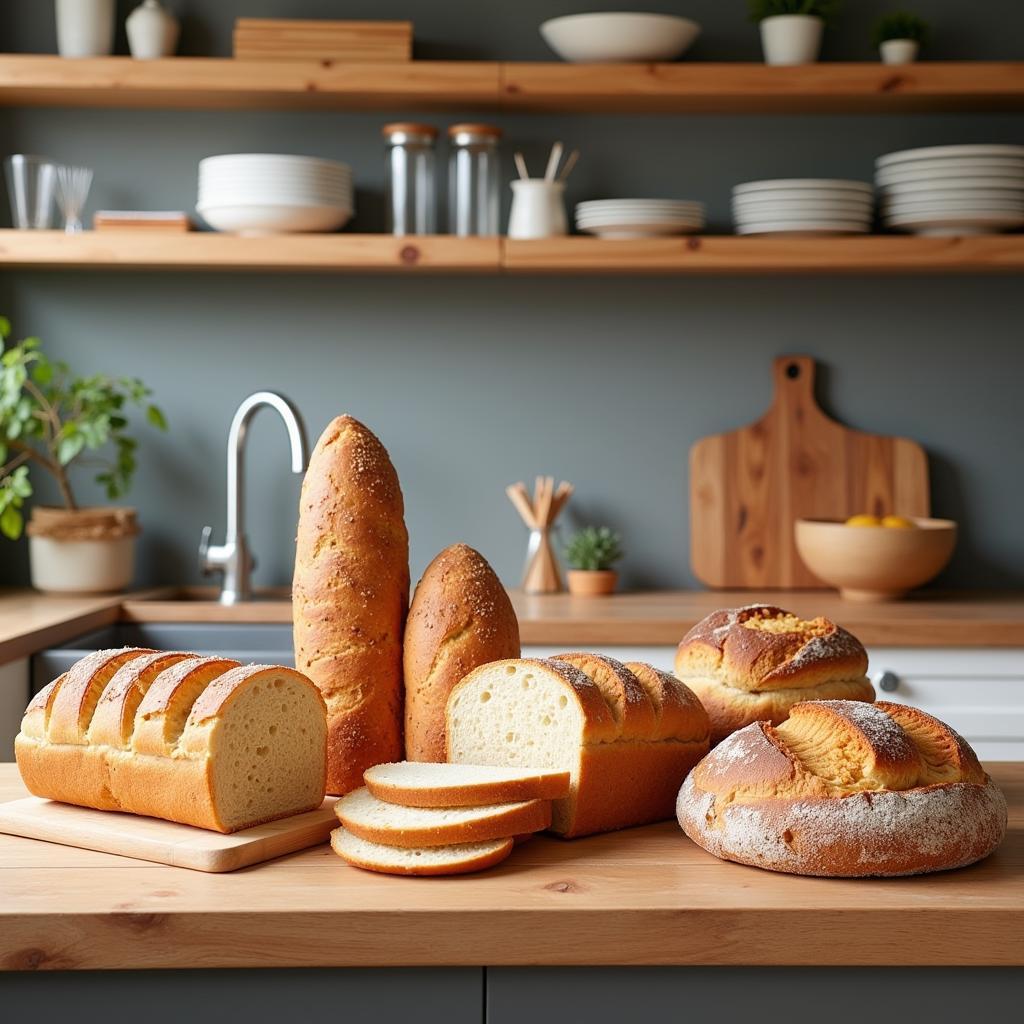 Variety of Pre-made Gluten Free and Corn Free Bread Options