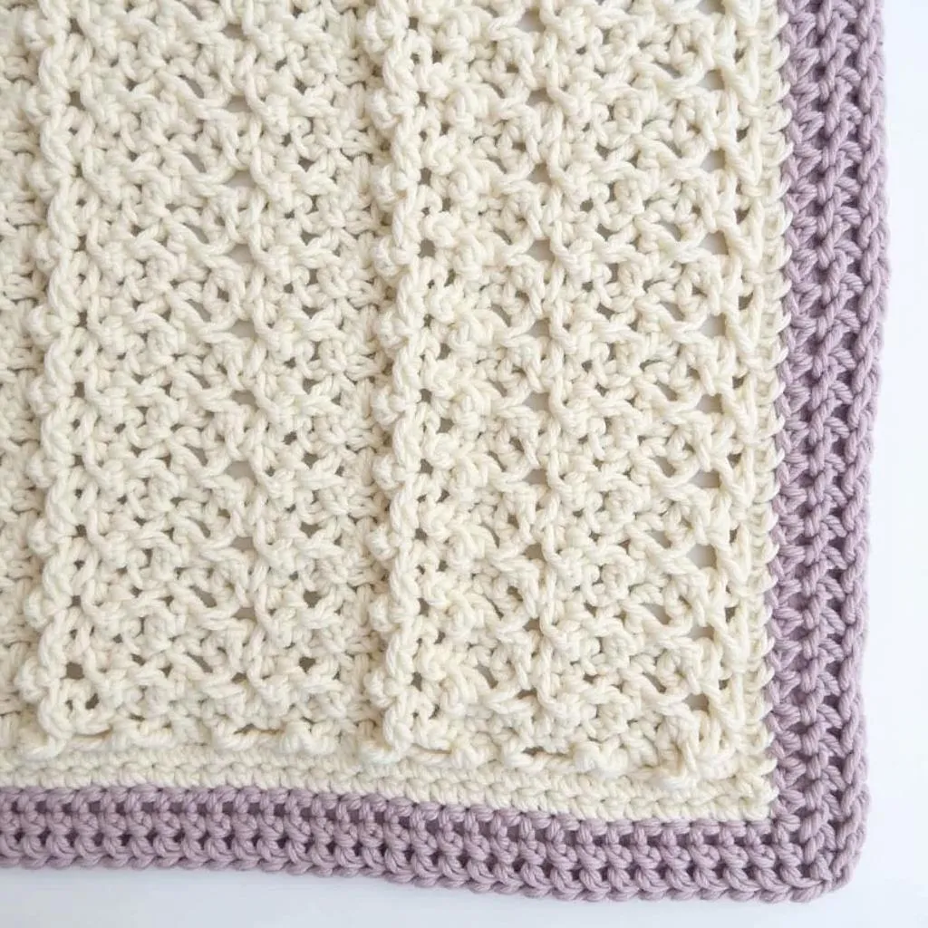 Crocheting a Soft and Cozy Preemie Baby Blanket