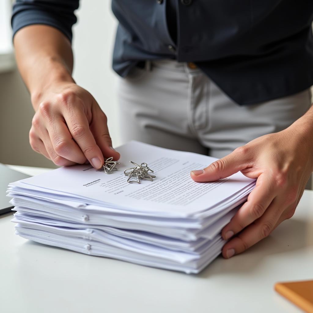 Preparing Documents for a Free Shredding Event