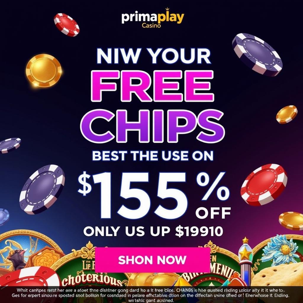 Primaplay Casino Free Chip Promotion Banner