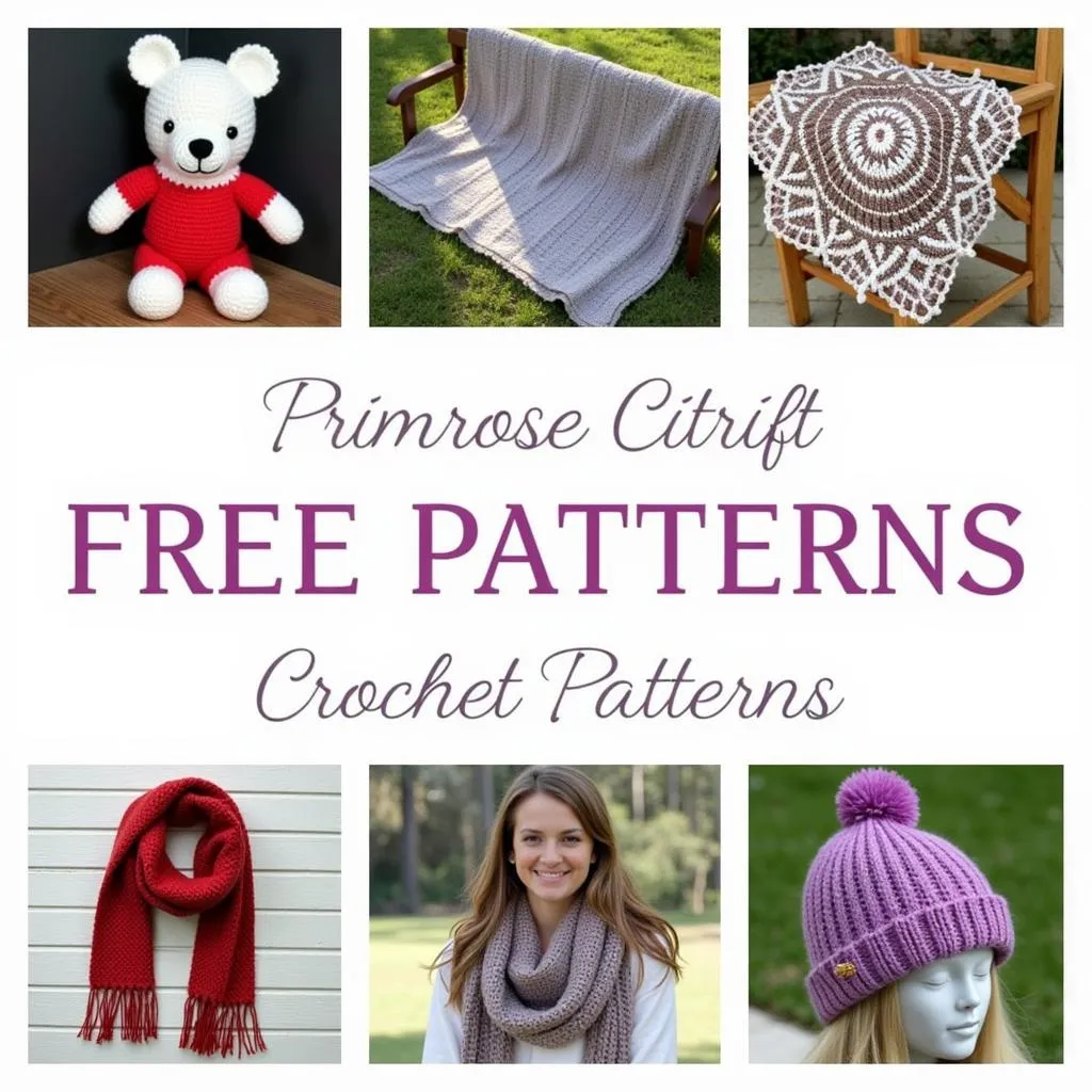 Primrose Cottage Free Pattern Collection