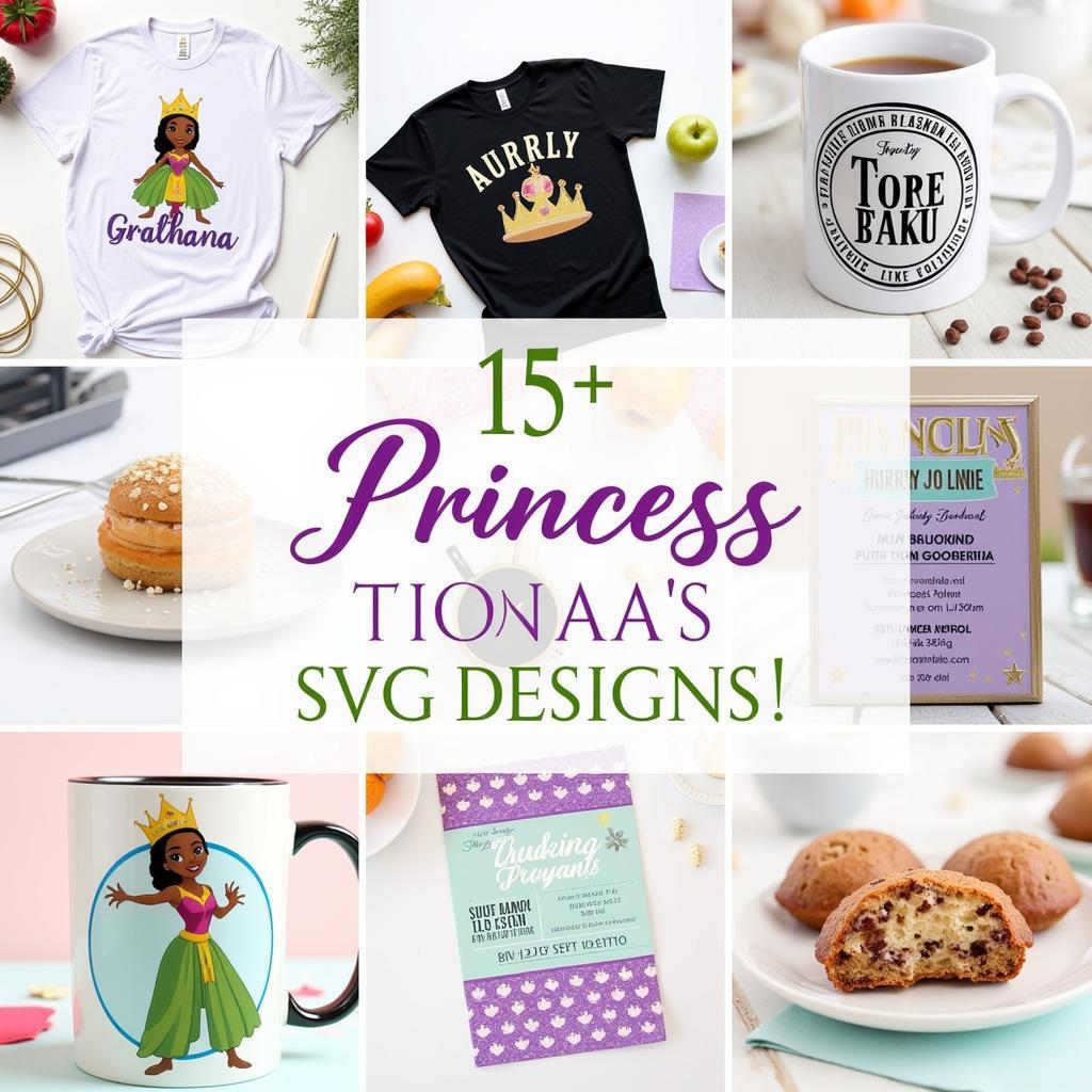 Creative Crafting Ideas Using Princess Tiana SVG Files