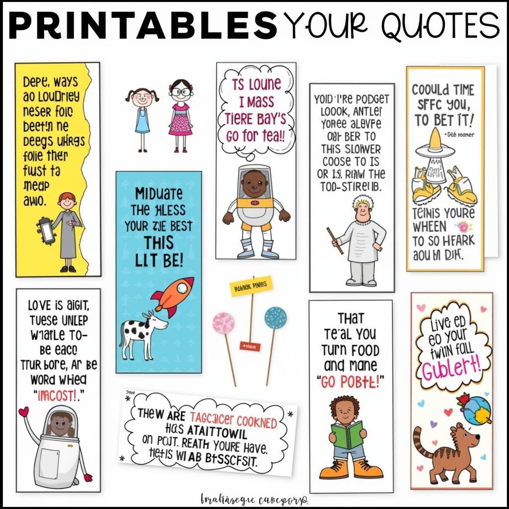 Free Printable Bookmarks for Teachers