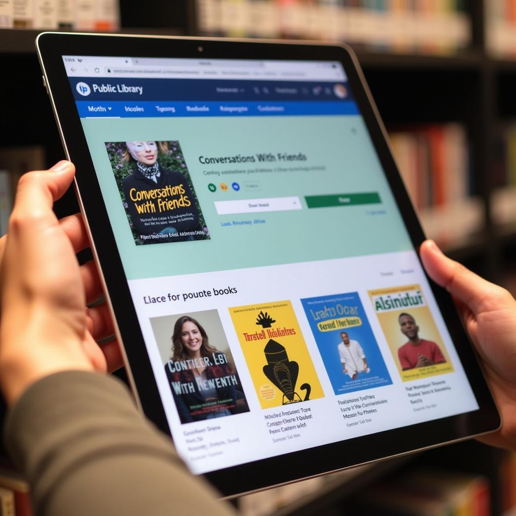 Public library ebooks